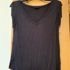 Fringe tank top